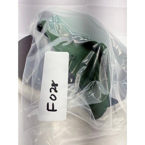 DC SHOES Sports Skate Apparel Green Black Gray Hammering Flex-Fit S/M Hat NEW - Picture 8 of 8